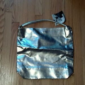 Gold Donna Karen purse